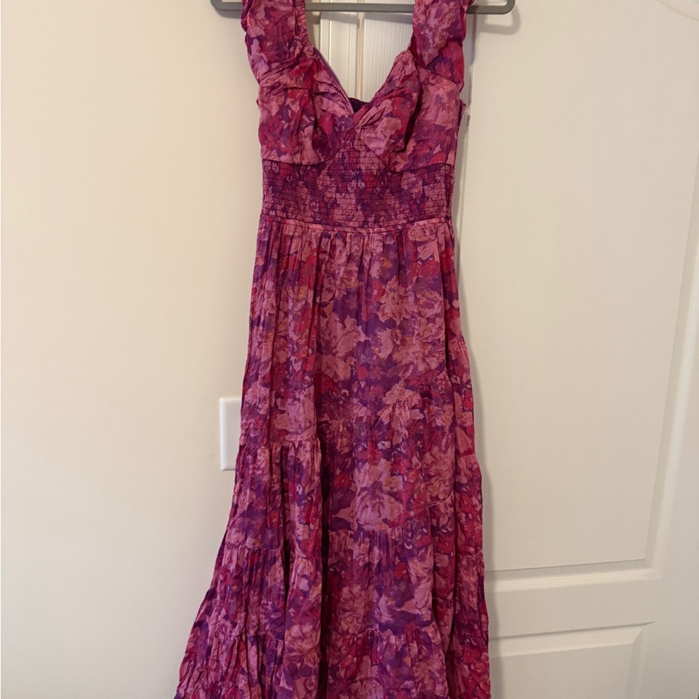 Free People Purple Floral Maxi Dress - Picture 3 of 4